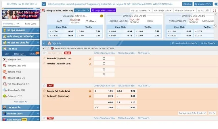 Tìm Hiểu Cá Cược Bóng Đá 8KBet: Hành Trang Cho Người Chơi Mới 2 Bảng kèo cá cược bóng đá 8KBet hấp dẫn